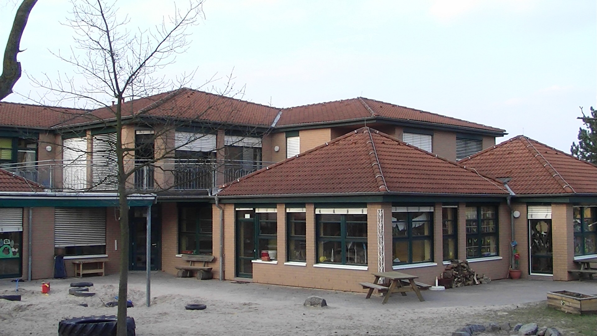 Kita Käthe Münch, Rückansicht Kita Käthe Münch, Rückansicht
