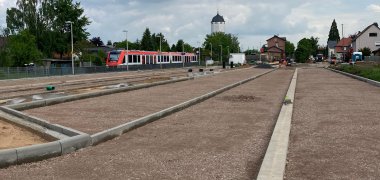 Bahnhofsgelände Zwischenstand Bahnhofsgelände Zwischenstand