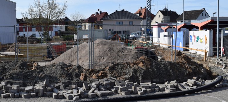 Baustelle Erweiterungsbau KAS