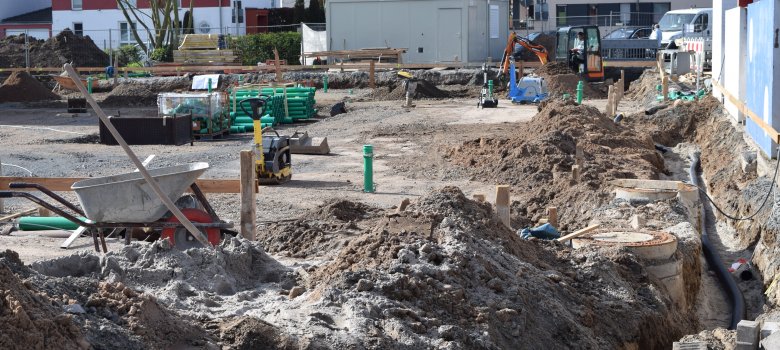 Baustelle Erweiterungsbau KAS