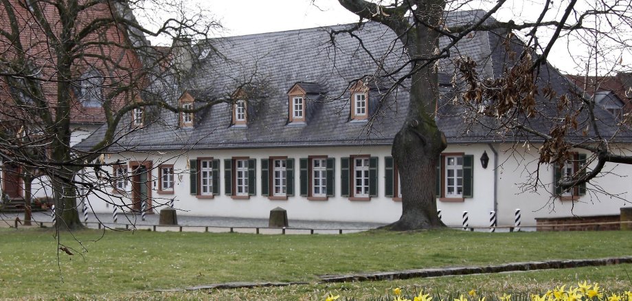 Stadtbücherei im Klosterhof von außen