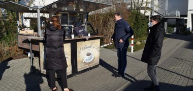 Kaffeespezialitäten für die Belegschaft Kaffeespezialitäten für die Belegschaft