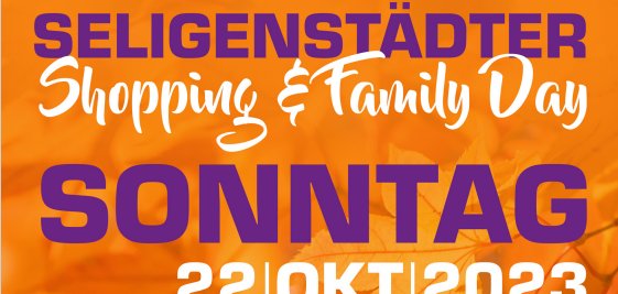 Plakat Seligenstädter Shopping & Family Day