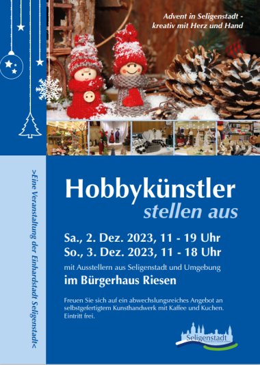 Hobbykünstlermarkt 2023