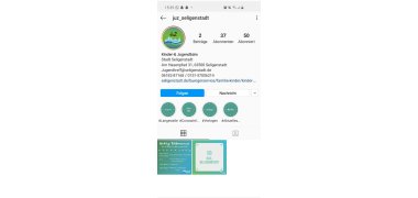 Instagram Auftritt des Jugendzentrums Instagram Auftritt des Jugendzentrums
