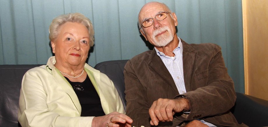 Zwei Senioren im Seligenstädter Kino