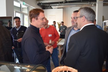 Mit dem Bürgermeister im Gespräch Mit dem Bürgermeister im Gespräch