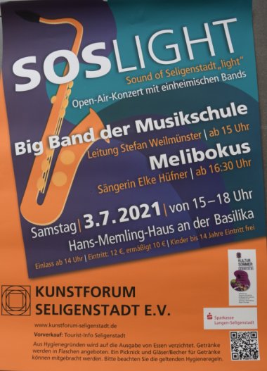 Plakat Sound of Seligenstadt LIGHT