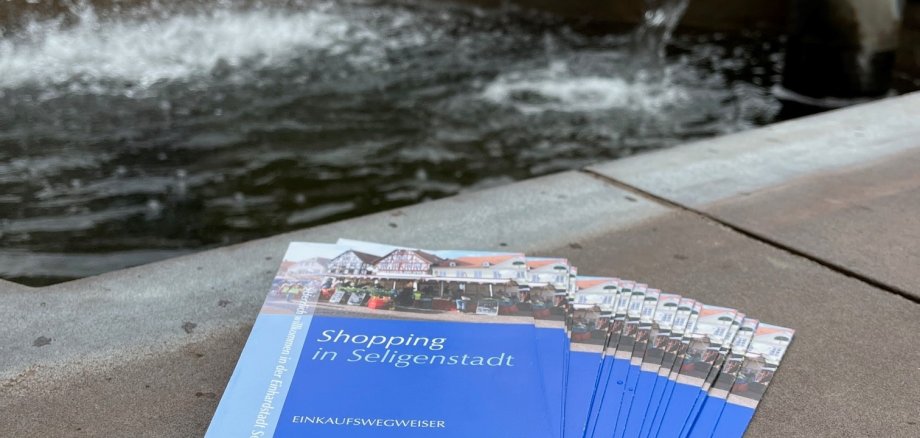 Shopping Broschüre