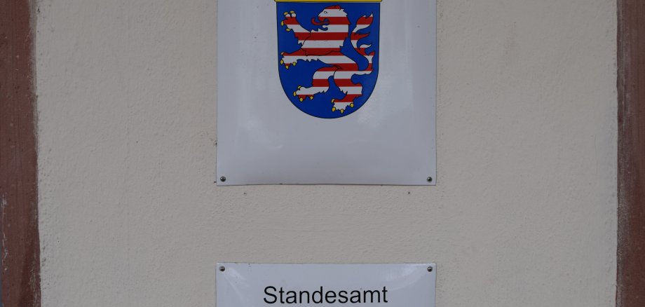 Standesamtschild