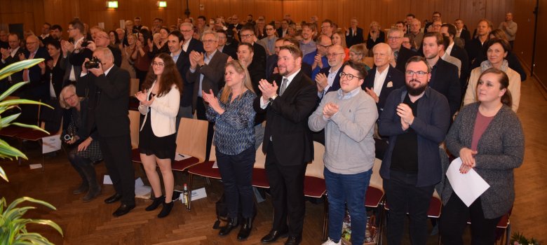 Stehende Ovationen für Frank Lortz
