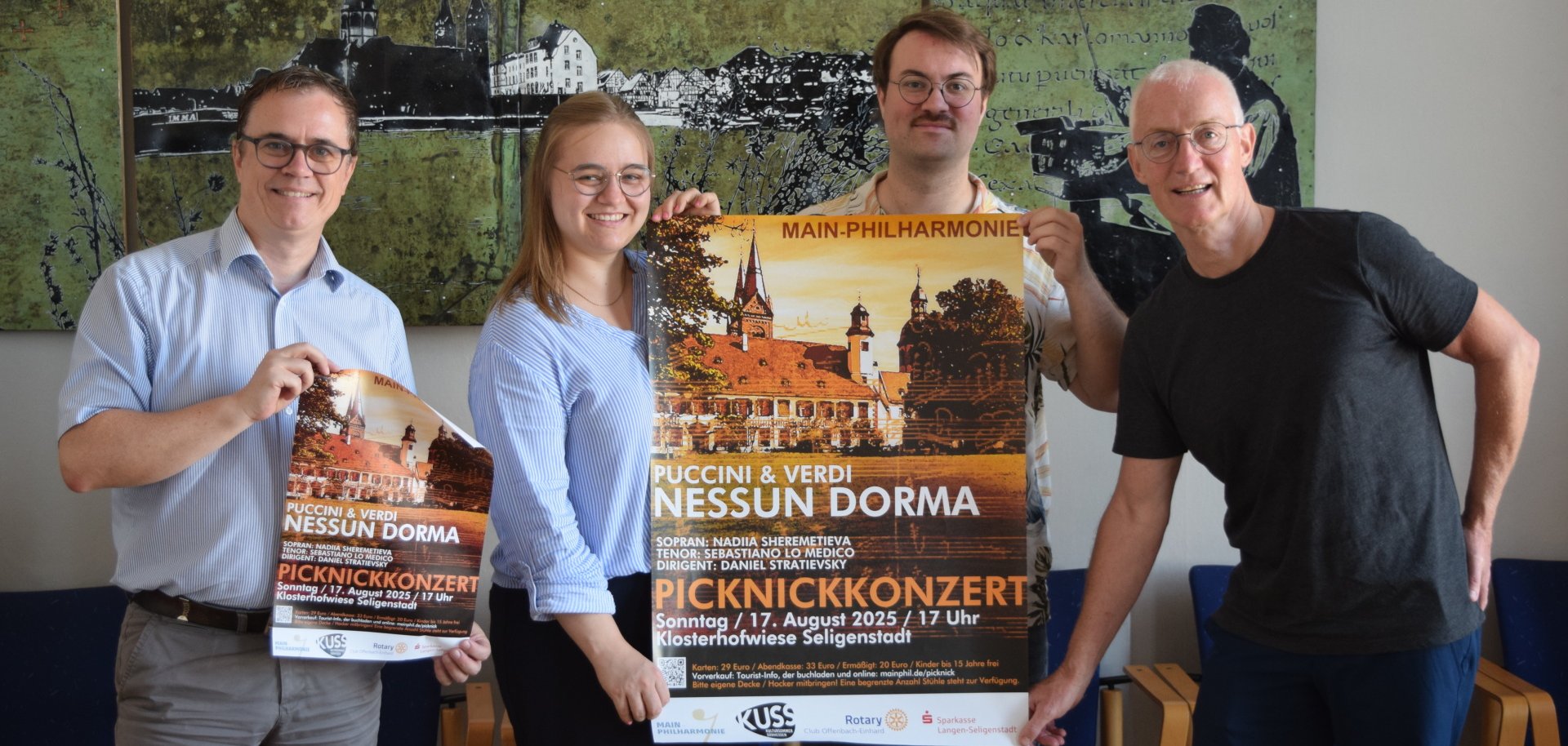 Hörgenuss unter freiem Himmel: Das Picknickkonzert 2025 Hörgenuss unter freiem Himmel: Das Picknickkonzert 2025