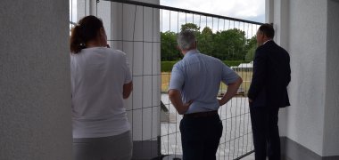 Die Umgestaltung des Schulhofs nimmt Form an Die Umgestaltung des Schulhofs nimmt Form an