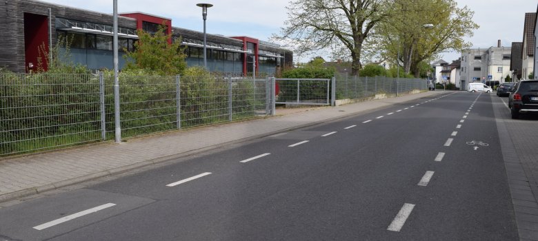 Würzburger Straße an der Emmaschule