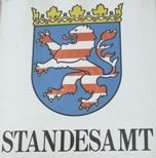 Schild Standesamt Schild Standesamt