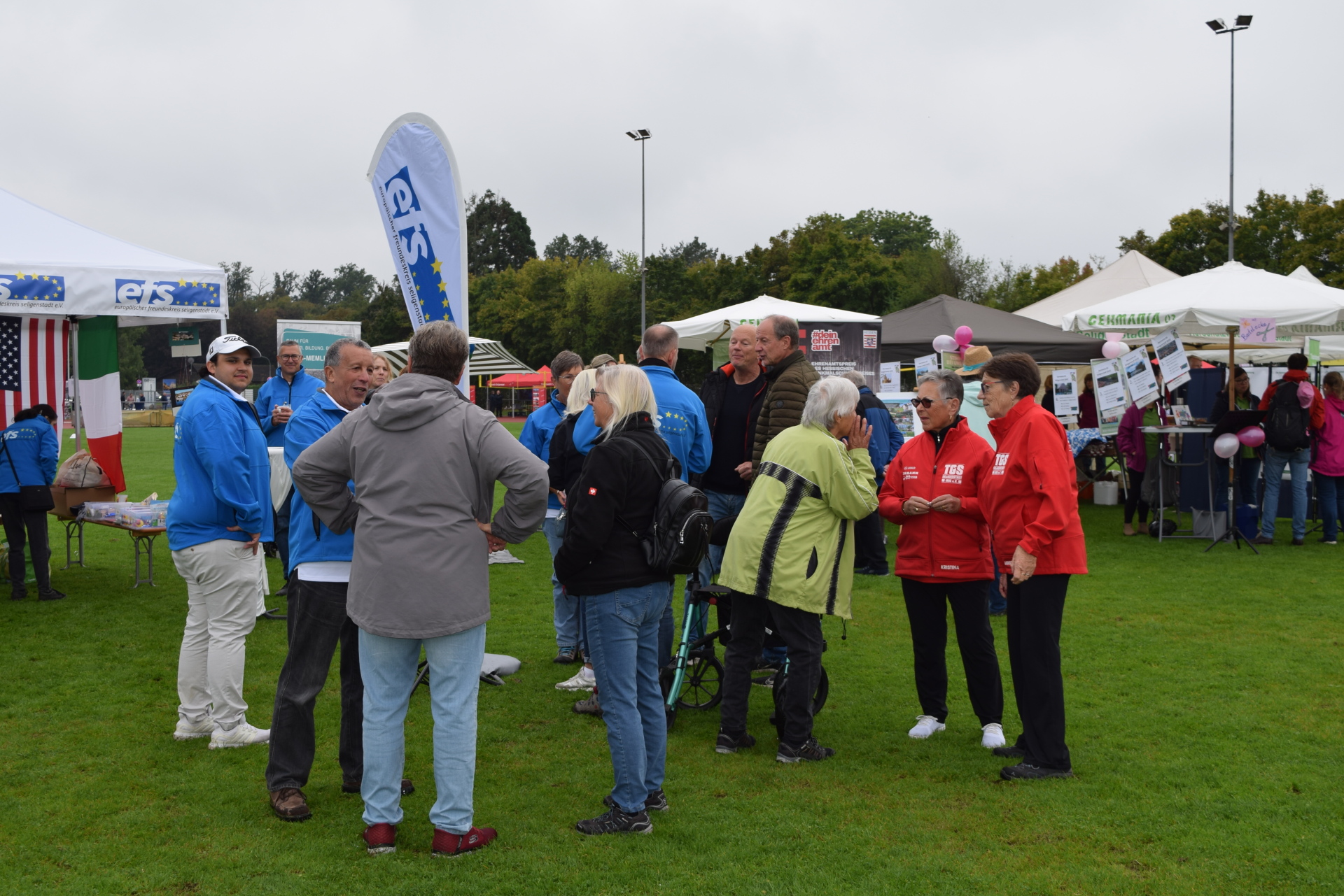 Betrieb an den Ständen