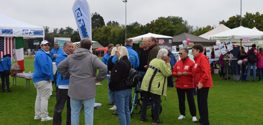 Betrieb an den Ständen