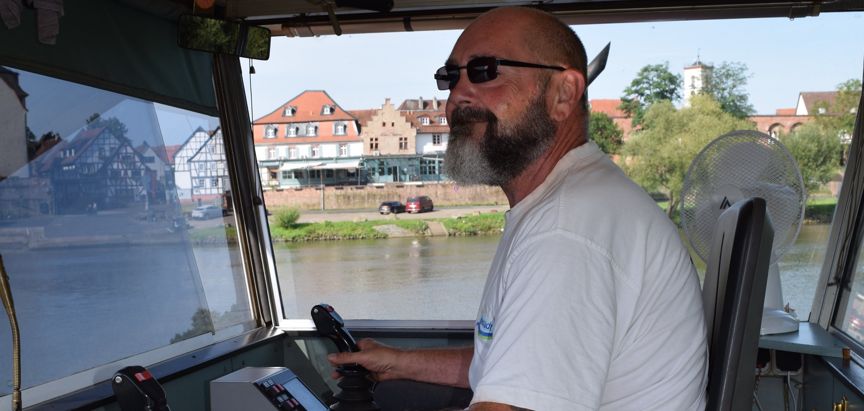 F. Palluch am Steuer