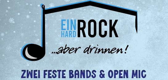 Flyer Einhardrock drinnen