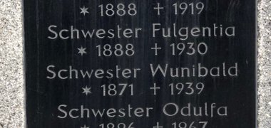 Die Bühler Schwestern waren im Schwesternhaus in der Jakobstraße tätig 