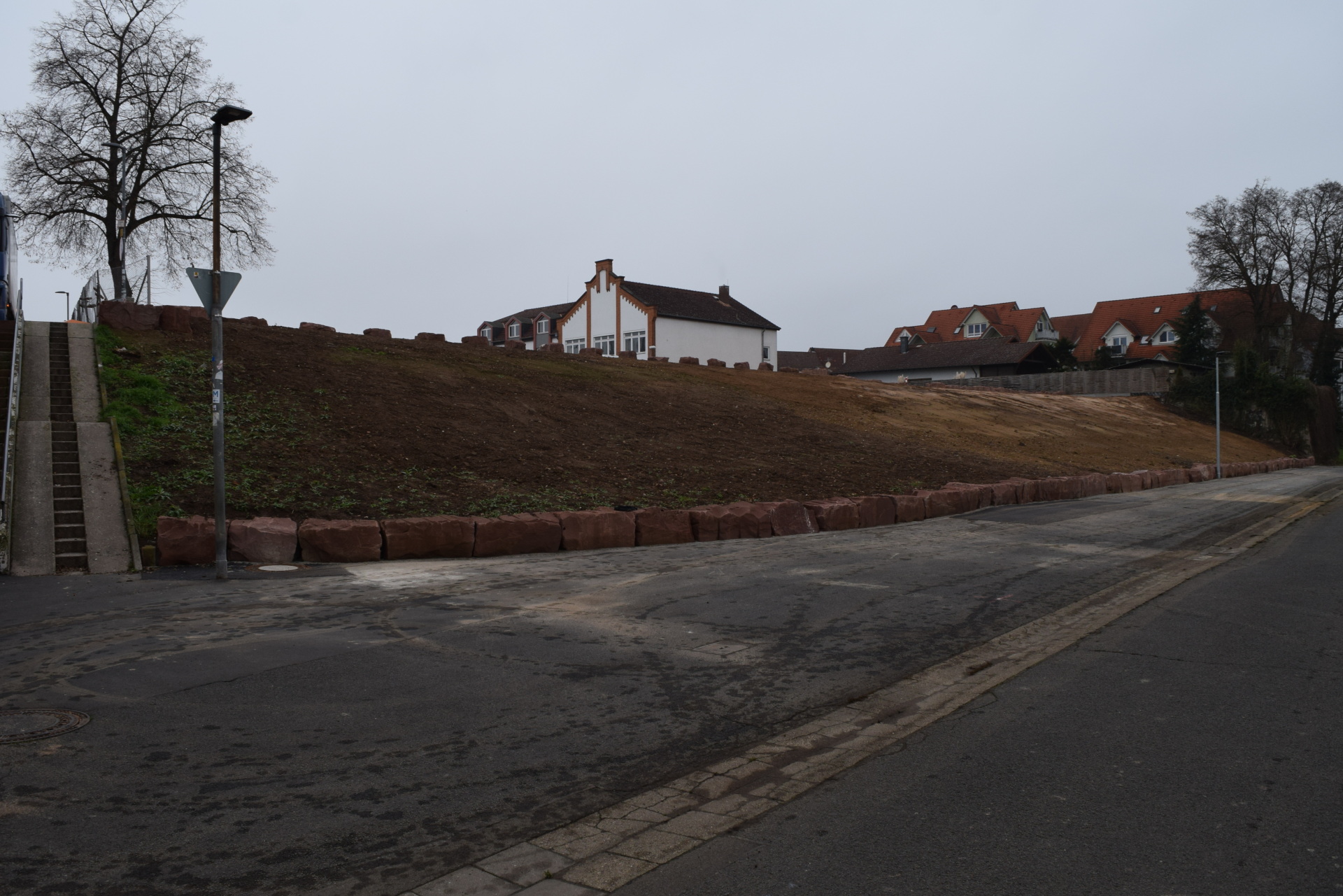 Stadtwerkegelände nach Abschluss der Abbrucharbeiten