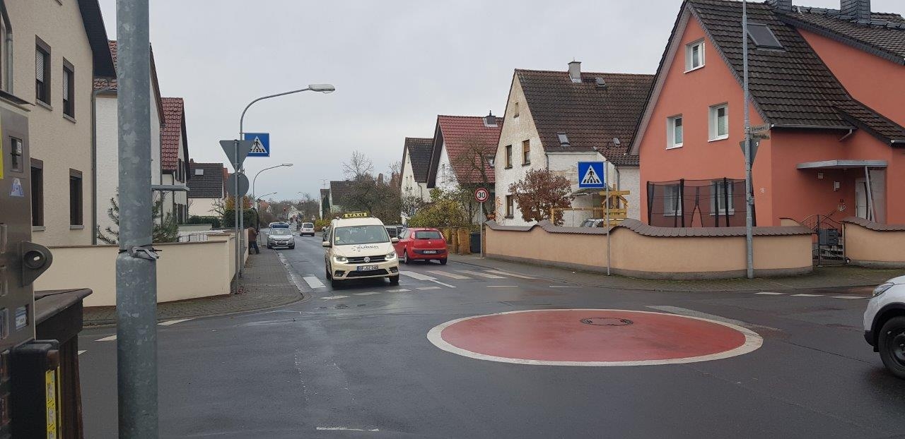 Ellenseestraße mit Tempo 30