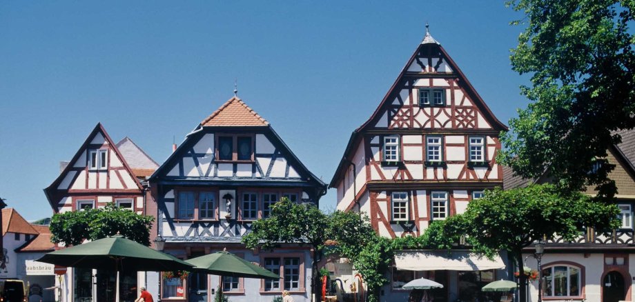 Fachwerkhäuser am Marktplatz