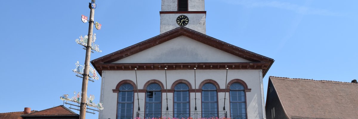 Blick über Marktplatz