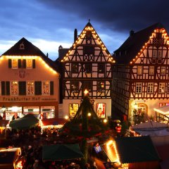 Adventsmarkt auf dem Marktplatz