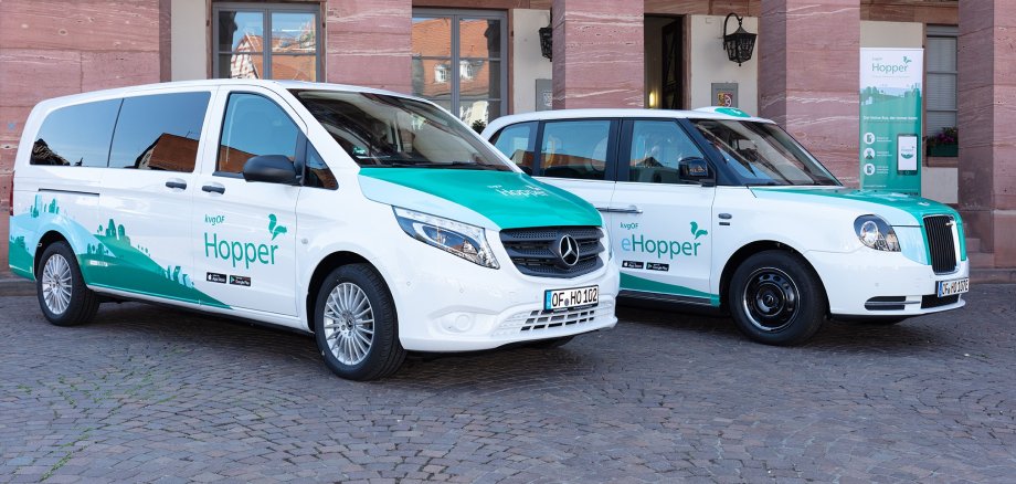 Der kleine Bus, der immer kann: Mit dem Hopper schnell und flexibel zum Wunschziel.