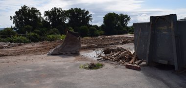 Abriss-Stelle ehem. Stadtwerkegelände Abriss-Stelle ehem. Stadtwerkegelände