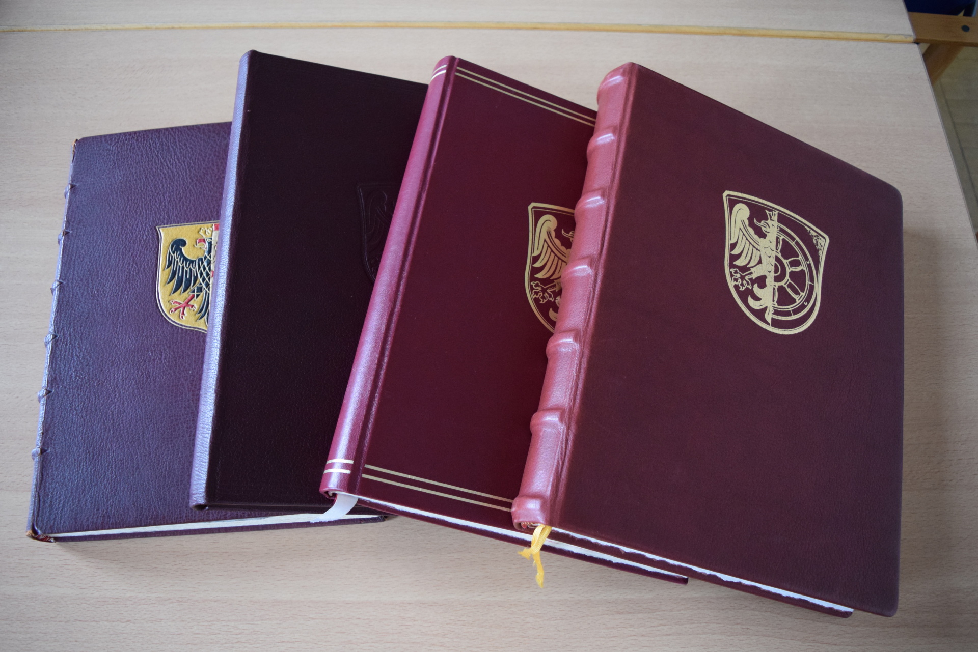 Alle vier Stadtbücher, von 1978 bis heute