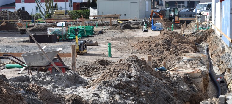 Baustelle Erweiterungsbau KAS Baustelle Erweiterungsbau KAS