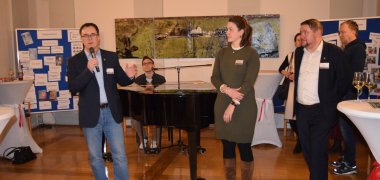 Bürgermeister Dr. Daniell Bastian begrüßt die Gäste Bürgermeister Dr. Daniell Bastian begrüßt die Gäste