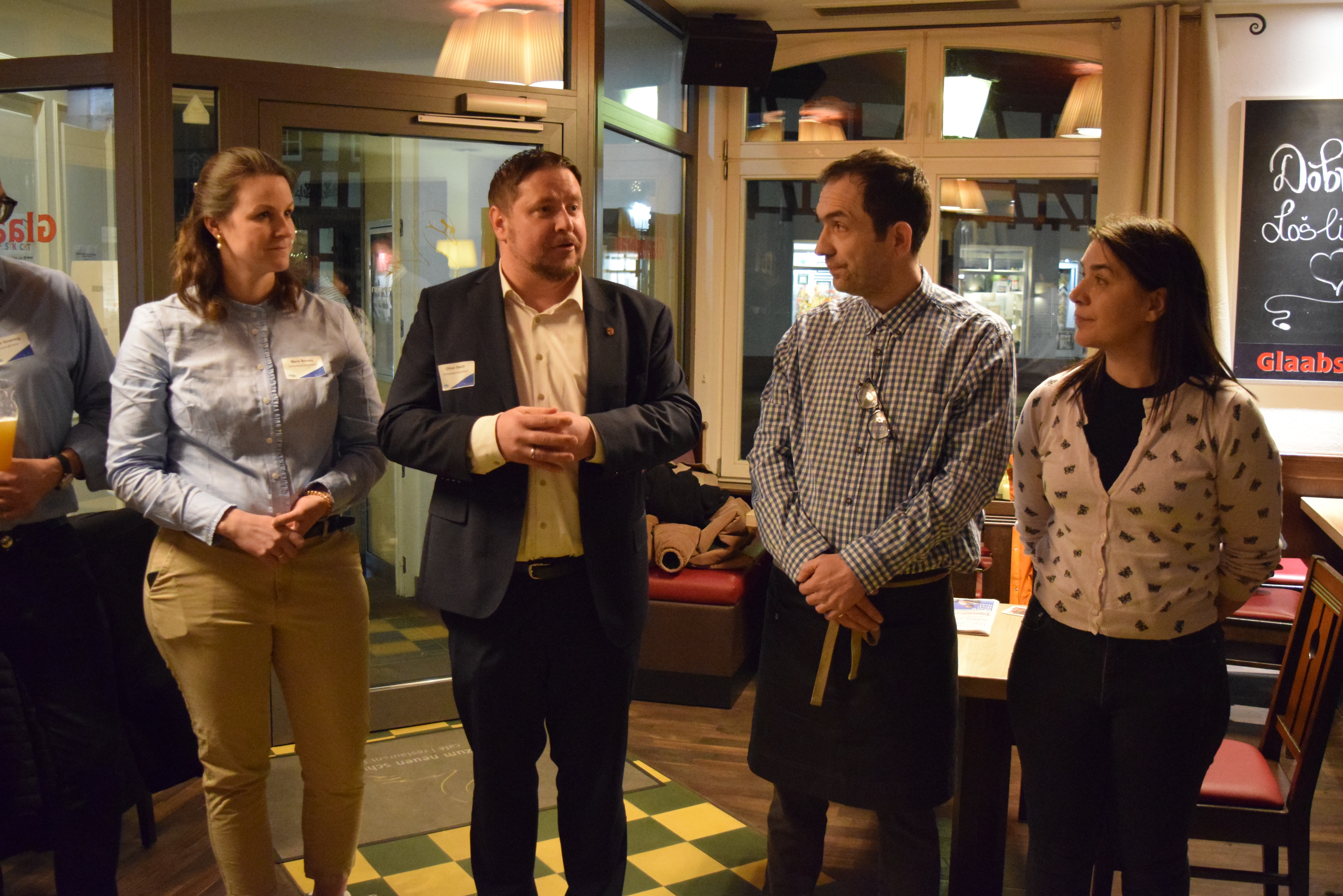 Begrüßung zum After Work im Schwanen