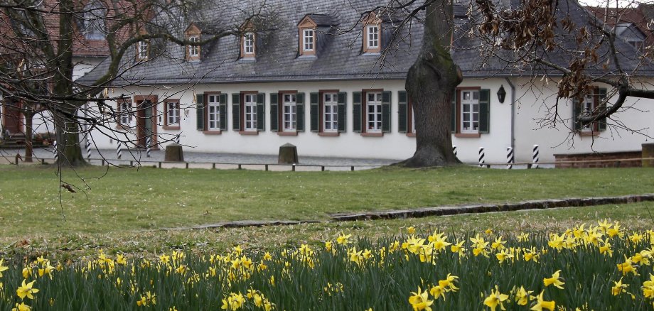 Seligenstadts Stadtbücherei von Außen