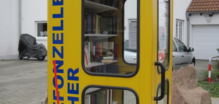 Die Bücherzelle im Trieler Ring Die Bücherzelle im Trieler Ring