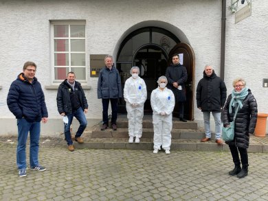 Unternehmer Rocky Musleh und Glaabsbräu eröffnen Corona-Testzentrum in Seligenstadt Unternehmer Rocky Musleh und Glaabsbräu eröffnen Corona-Testzentrum in Seligenstadt
