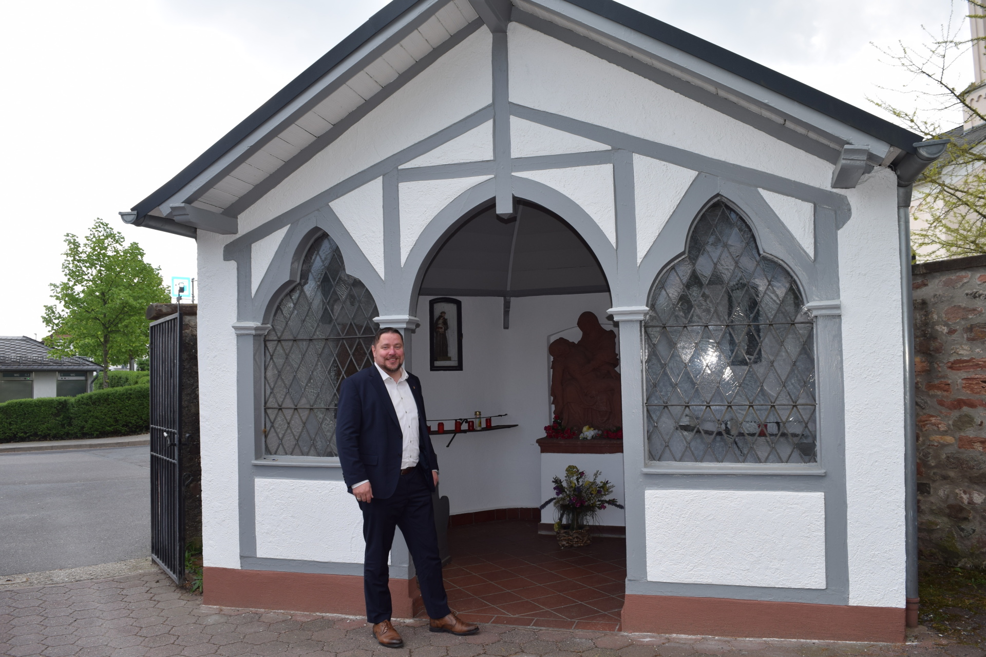 Das Kerzenkapellchen wurde renoviert