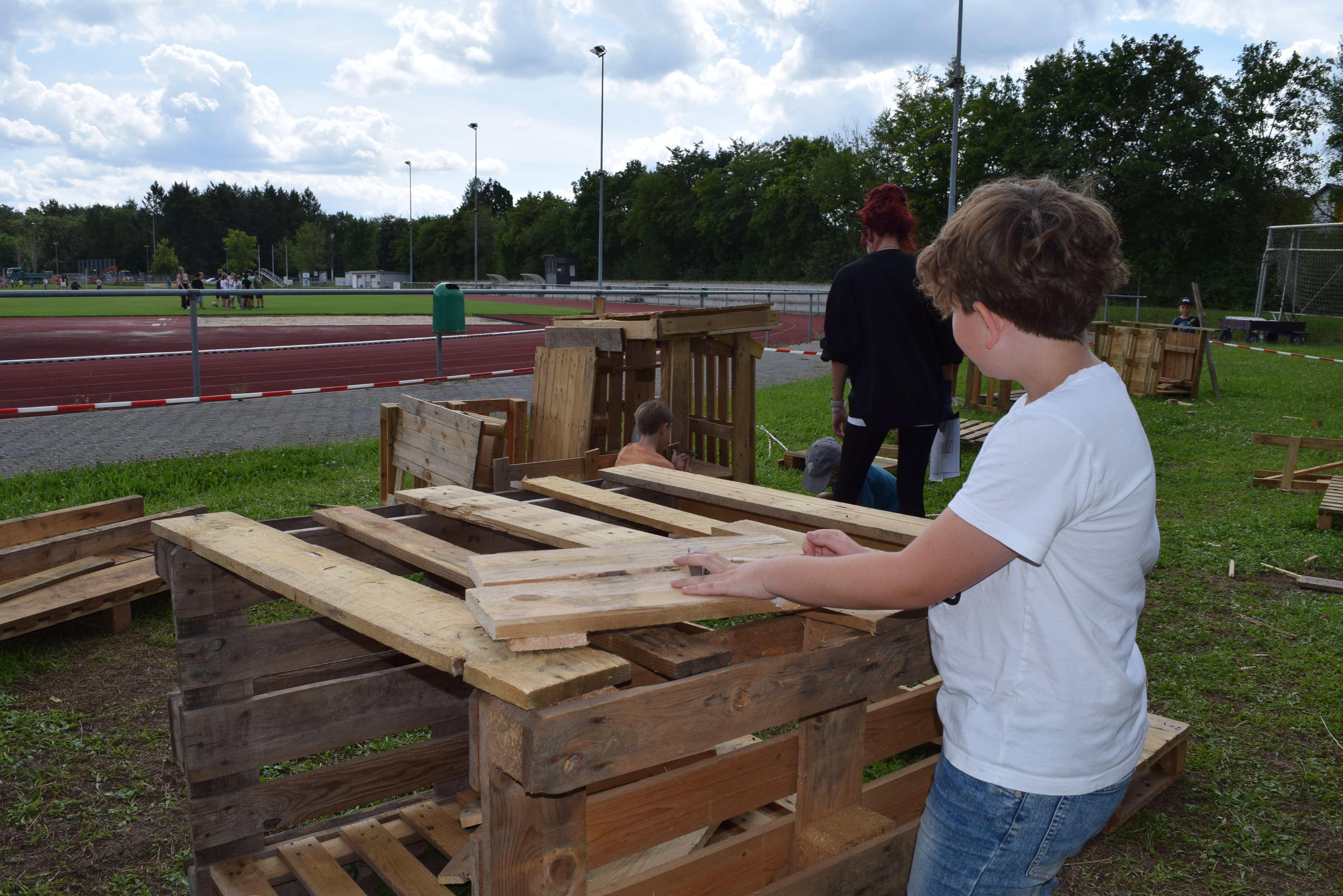 Die Bauecke bot Platz zum Werkeln Die Bauecke bot Platz zum Werkeln
