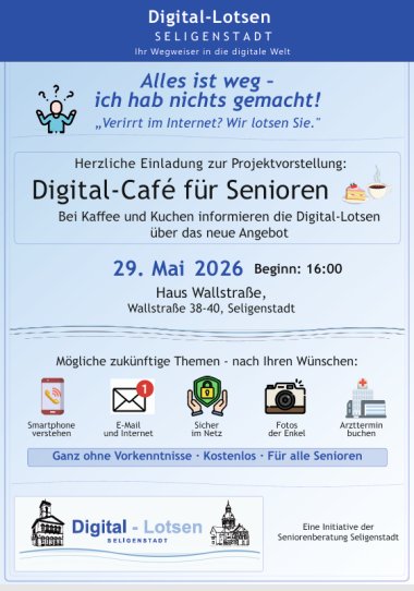 Digital-Lotsen Plakat