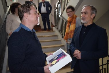 Dr. Bastian im Gespräch mit Mark Behrend