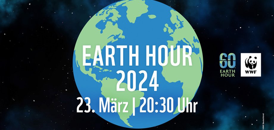 Die Einhardstadt Seligenstadt beteiligt sich an der WWF Earth Hour 2024