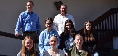 Einige der Teilnehmerinnen mit Bürgermeister Dr. Daniell Bastian und Ersten Stadtrat Oliver Steidl