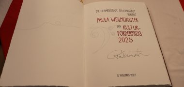 Eintrag in das Goldene Buch der Stadt Eintrag in das Goldene Buch der Stadt