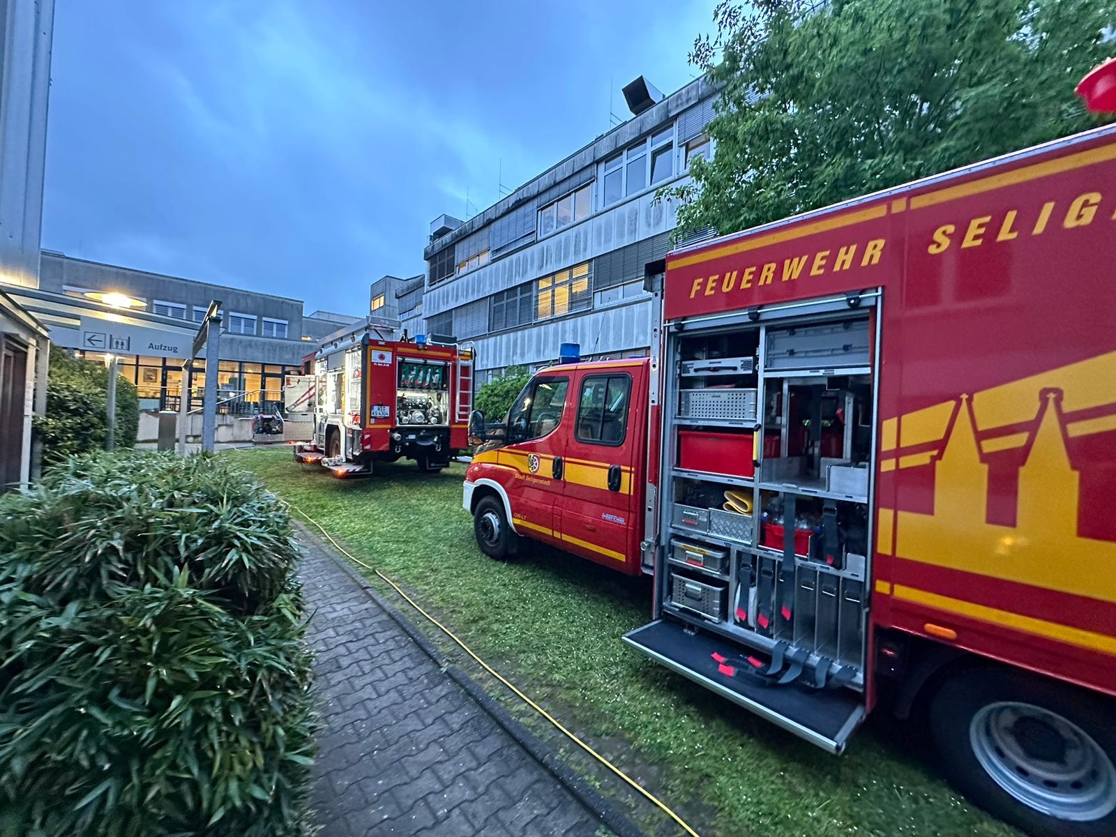 Feuerwehr im Dauereinsatz