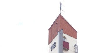 Sirene auf dem Feuerwehrhaus Seligenstadt