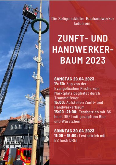 Flyer Handwerkerbaum