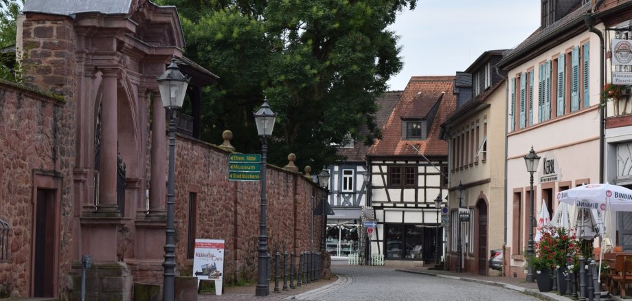 Freihofplatz Richtung Aschaffenburger Straße