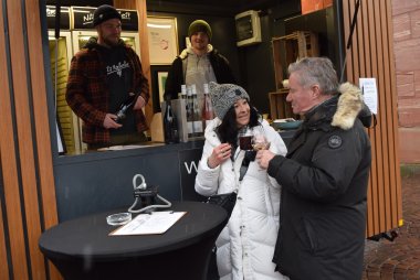 Gäste trotz Regewetters